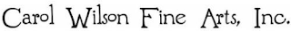 CAROL WILSON FINE ARTS, INC. logo