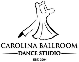 CAROLINA BALLROOM DANCE STUDIO EST. 2004 logo