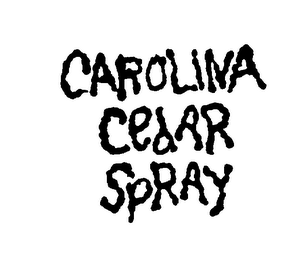 CAROLINA CEDAR SPRAY logo