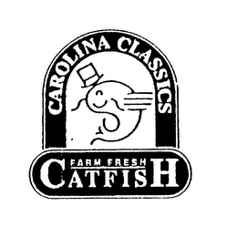CAROLINA CLASSICS FARM FRESH CATFISH logo