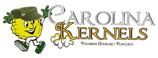CAROLINA KERNELS CAROLINA KERNELS PREMIUM GOURNMET POPCORN logo