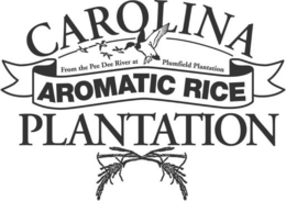 CAROLINA PLANTATION AROMATIC RICE FROM THE PEE DEE RIVER AT PLUMFIELD PLANTATION logo