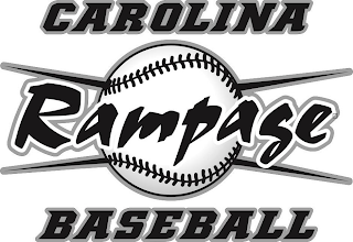 CAROLINA RAMPAGE BASEBALL logo