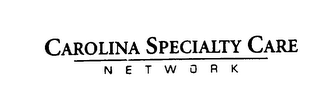 CAROLINA SPECIALTY CARE NETWORK logo