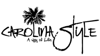 CAROLINA STYLE A WAY OF LIFE logo