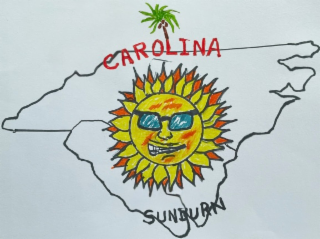 CAROLINA SUNBURN logo
