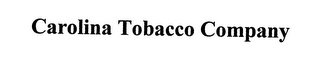 CAROLINA TOBACCO COMPANY logo