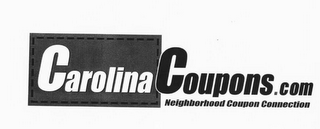 CAROLINACOUPONS.COM NEIGHBORHOOD COUPON CONNECTION logo