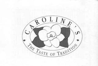 CAROLINE'S THE TASTE OF TRADITION logo