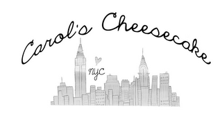 CAROL'S CHEESECAKE NYC logo
