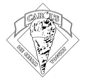 CAROL'S ICE CREAM YOGURT logo