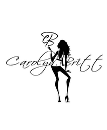 CAROLYN BRITT, CB logo