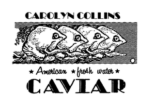 CAROLYN COLLINS CAVIAR AMERICAN FRESH WATER logo