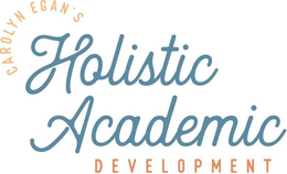 CAROLYN EGAN'S HOLISTIC ACADEMIC D E V E L O P M E N T logo
