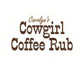CAROLYN'S COWGIRL COFFEE RUB logo