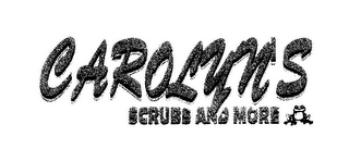 CAROLYN'S SCRUBS AND MORE logo