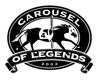 CAROUSEL OF LEGENDS 2003 logo