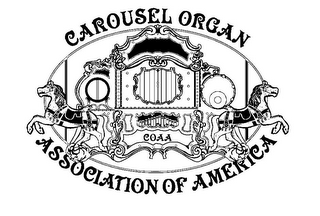 CAROUSEL ORGAN ASSOCIATION OF AMERICA COAA logo
