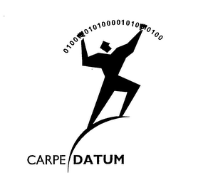 CARPE DATUM 01000101000010100100 logo