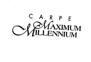 CARPE MAXIMUM MILLENNIUM logo