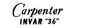 CARPENTER INVAR "36" logo