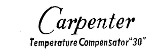 CARPENTER TEMPERATURE COMPENSATOR "30" logo