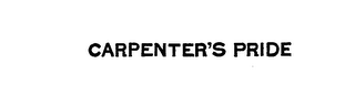 CARPENTER'S PRIDE logo