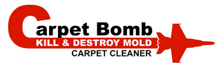 CARPET BOMB KILL & DESTROY MOLD CARPET CLEANER logo