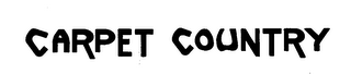 CARPET COUNTRY logo