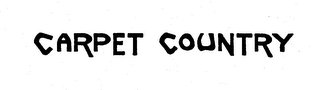 CARPET COUNTRY logo