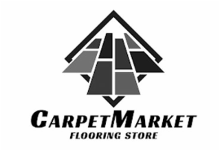 CARPET MARKET FLOORING STORE logo