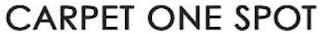 CARPET ONE SPOT logo