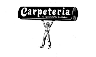 CARPETERIA THE SUPERMARKET OF THE CARPET INDUSTRY logo