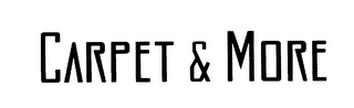 CARPETS & MORE logo