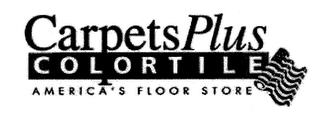 CARPETS PLUS COLORTILE AMERICA'S FLOOR STORE logo