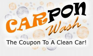 CARPON WASH THE COUPON TO A CLEAN CAR! logo