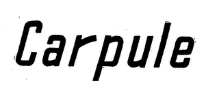 CARPULE logo