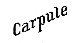 CARPULE logo