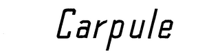 CARPULE logo