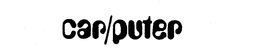 CAR/PUTER logo