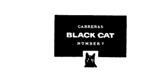 CARRERAS BLACK CAT NUMBER 7 logo