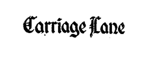 CARRIAGE LANE logo