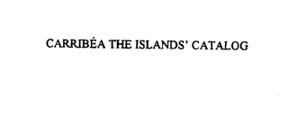 CARRIBEA THE ISLANDS' CATALOG logo