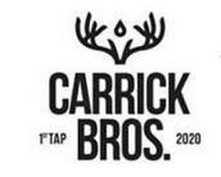 CARRICK BROS. 1ST TAP 2020 logo