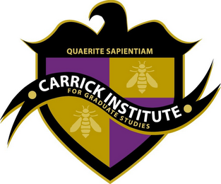 CARRICK INSTITUTE FOR GRADUATE STUDIES QUAERITE SAPIENTIAM logo