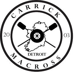CARRICK MACROSS 2003 DETROIT logo