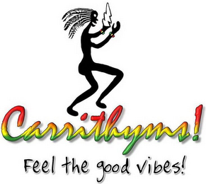 CARRITHYMS! FEEL THE GOOD VIBES! logo