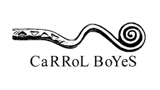 CARROL BOYES logo