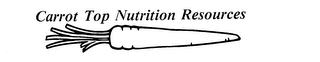CARROT TOP NUTRITION RESOURCES logo