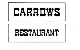 CARROWS RESTAURANT logo